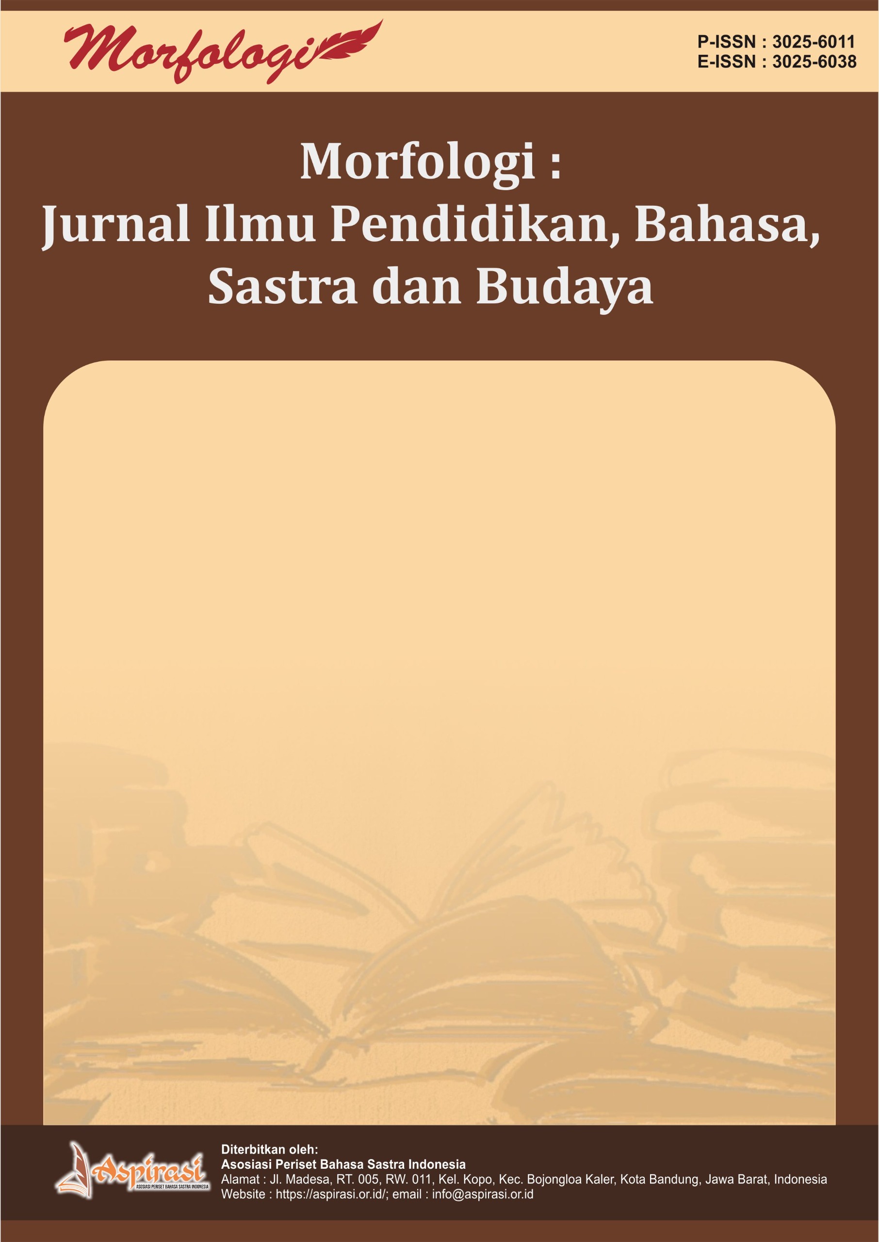 					View Vol. 4 No. 1 (2026): Februari: Morfologi : Jurnal Ilmu Pendidikan, Bahasa, Sastra dan Budaya
				